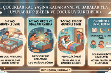 Çocuklar Kaç Yaşına Kadar Anne ve Babalarıyla Uyuyabilir?